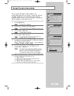 Предварительный просмотр 18 страницы Samsung LW15E33C Owner'S Instructions Manual