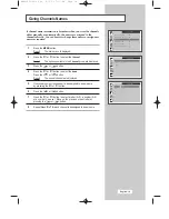 Предварительный просмотр 20 страницы Samsung LW15E33C Owner'S Instructions Manual