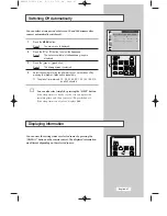 Предварительный просмотр 28 страницы Samsung LW15E33C Owner'S Instructions Manual