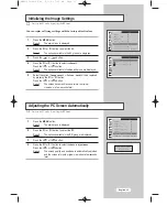 Предварительный просмотр 34 страницы Samsung LW15E33C Owner'S Instructions Manual