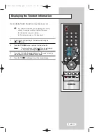 Preview for 38 page of Samsung LW15M23C Owner'S Instructions Manual