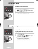 Предварительный просмотр 14 страницы Samsung LW17M24C Owner'S Instructions Manual