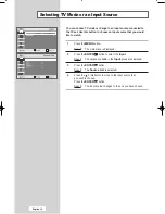 Предварительный просмотр 18 страницы Samsung LW17M24C Owner'S Instructions Manual