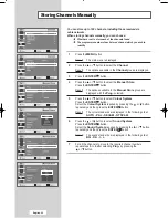 Предварительный просмотр 22 страницы Samsung LW17M24C Owner'S Instructions Manual