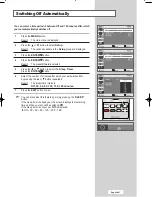 Предварительный просмотр 33 страницы Samsung LW17M24C Owner'S Instructions Manual