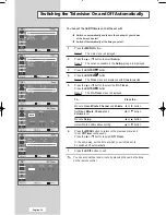 Предварительный просмотр 34 страницы Samsung LW17M24C Owner'S Instructions Manual