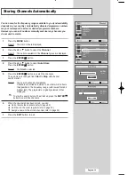 Предварительный просмотр 21 страницы Samsung LW17M24CU Owner'S Instructions Manual