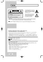 Предварительный просмотр 5 страницы Samsung LW17N23N Owner'S Instructions Manual