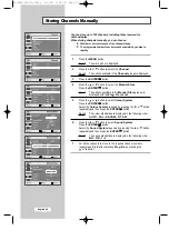 Предварительный просмотр 25 страницы Samsung LW17N23N Owner'S Instructions Manual