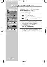 Предварительный просмотр 41 страницы Samsung LW17N23N Owner'S Instructions Manual