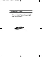 Предварительный просмотр 67 страницы Samsung LW17N23N Owner'S Instructions Manual