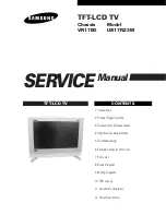 Samsung LW17N23W Service Manual предпросмотр