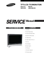 Samsung LW22N23N Service Manual preview