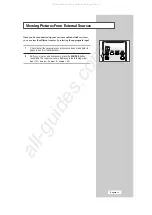 Предварительный просмотр 11 страницы Samsung LW24R15W Owner'S Instructions Manual