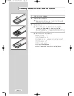 Предварительный просмотр 11 страницы Samsung LW26A33W Owner'S Instructions Manual