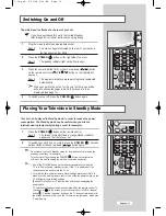 Предварительный просмотр 12 страницы Samsung LW26A33W Owner'S Instructions Manual