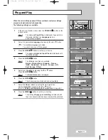 Предварительный просмотр 14 страницы Samsung LW26A33W Owner'S Instructions Manual