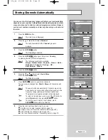 Предварительный просмотр 16 страницы Samsung LW26A33W Owner'S Instructions Manual