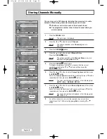 Предварительный просмотр 17 страницы Samsung LW26A33W Owner'S Instructions Manual