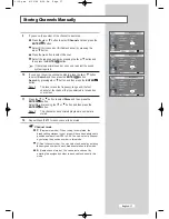 Предварительный просмотр 18 страницы Samsung LW26A33W Owner'S Instructions Manual