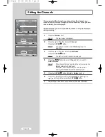 Предварительный просмотр 19 страницы Samsung LW26A33W Owner'S Instructions Manual