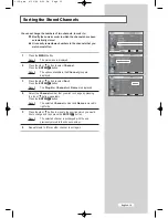 Предварительный просмотр 20 страницы Samsung LW26A33W Owner'S Instructions Manual