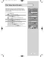 Предварительный просмотр 22 страницы Samsung LW26A33W Owner'S Instructions Manual