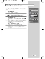 Предварительный просмотр 24 страницы Samsung LW26A33W Owner'S Instructions Manual