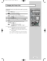 Предварительный просмотр 26 страницы Samsung LW26A33W Owner'S Instructions Manual