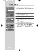 Предварительный просмотр 43 страницы Samsung LW26A33W Owner'S Instructions Manual