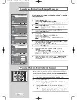 Предварительный просмотр 45 страницы Samsung LW26A33W Owner'S Instructions Manual