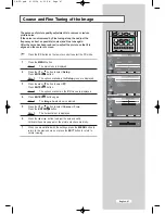 Предварительный просмотр 48 страницы Samsung LW26A33W Owner'S Instructions Manual