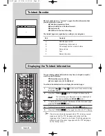 Предварительный просмотр 51 страницы Samsung LW26A33W Owner'S Instructions Manual