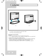 Предварительный просмотр 55 страницы Samsung LW26A33W Owner'S Instructions Manual