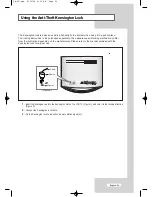 Предварительный просмотр 56 страницы Samsung LW26A33W Owner'S Instructions Manual