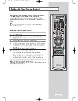 Предварительный просмотр 62 страницы Samsung LW26A33W Owner'S Instructions Manual