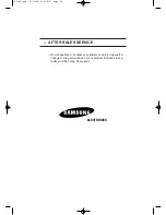 Предварительный просмотр 66 страницы Samsung LW26A33W Owner'S Instructions Manual