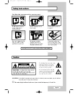 Предварительный просмотр 3 страницы Samsung LW29A13W Owner'S Instructions Manual