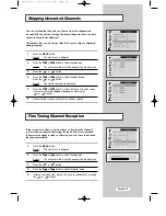 Предварительный просмотр 19 страницы Samsung LW29A13W Owner'S Instructions Manual