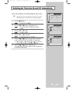 Предварительный просмотр 33 страницы Samsung LW29A13W Owner'S Instructions Manual