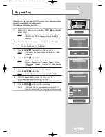 Предварительный просмотр 15 страницы Samsung LW30A23W Owner'S Instructions Manual