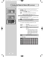 Предварительный просмотр 28 страницы Samsung LW30A23W Owner'S Instructions Manual