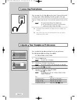 Предварительный просмотр 36 страницы Samsung LW30A23W Owner'S Instructions Manual