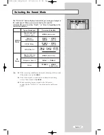 Предварительный просмотр 37 страницы Samsung LW30A23W Owner'S Instructions Manual