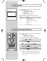 Предварительный просмотр 48 страницы Samsung LW30A23W Owner'S Instructions Manual