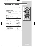 Предварительный просмотр 49 страницы Samsung LW30A23W Owner'S Instructions Manual