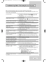 Предварительный просмотр 51 страницы Samsung LW30A23W Owner'S Instructions Manual