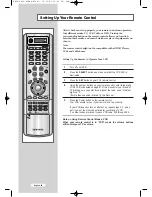 Предварительный просмотр 58 страницы Samsung LW30A23W Owner'S Instructions Manual