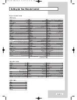 Предварительный просмотр 61 страницы Samsung LW30A23W Owner'S Instructions Manual