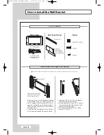 Предварительный просмотр 62 страницы Samsung LW30A23W Owner'S Instructions Manual